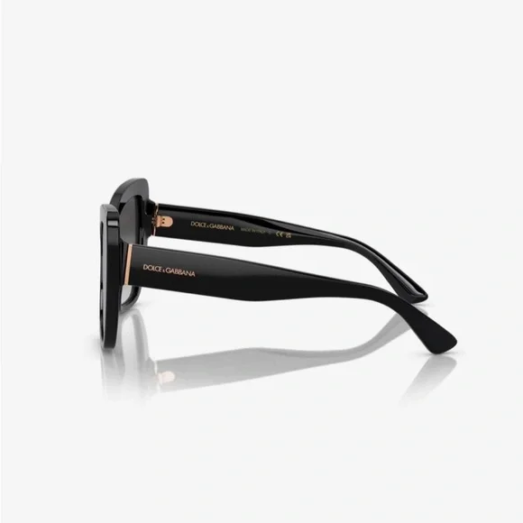 New Dolce & Gabbana Black Designer Sunglasses